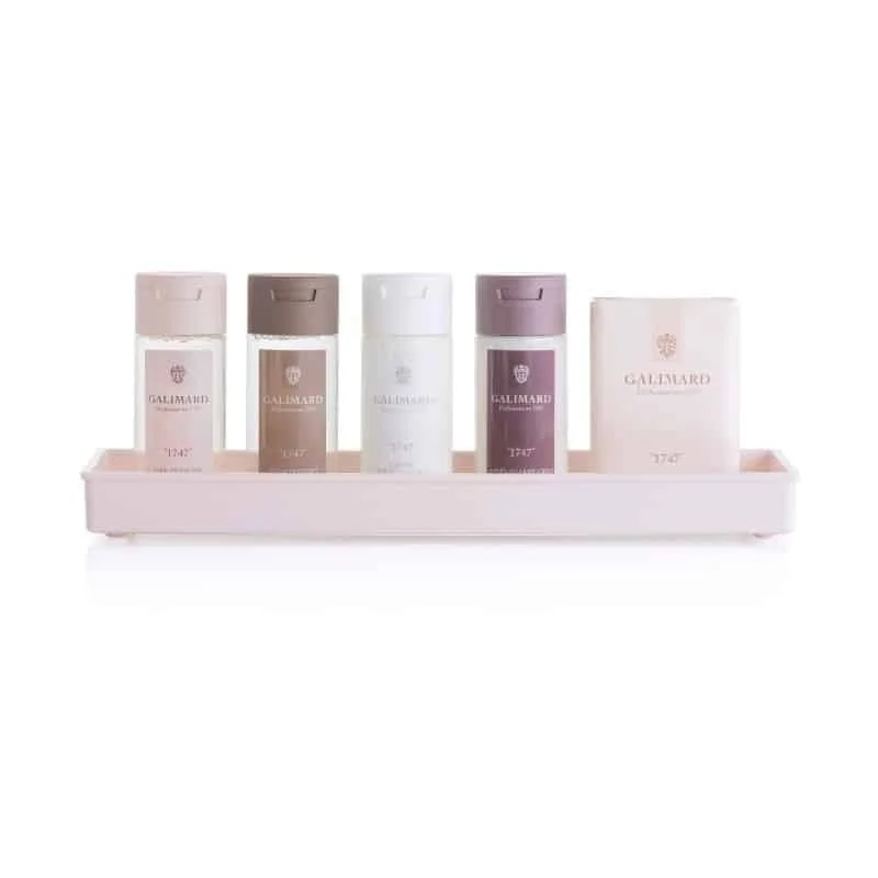 GFL - Présentoir produits d'accueil - Rose Galimard