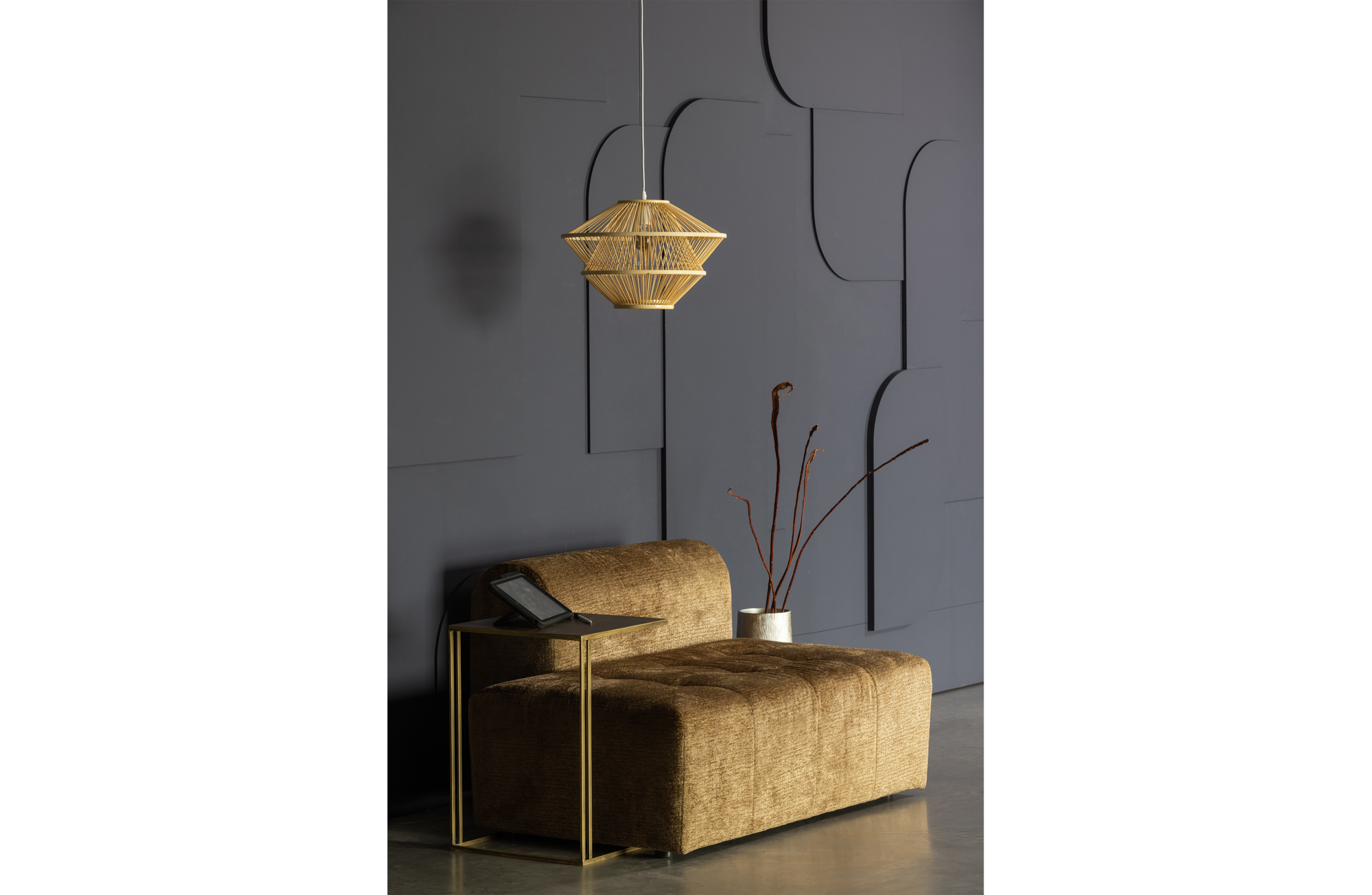 Hanglamp Bamboo - Zwart