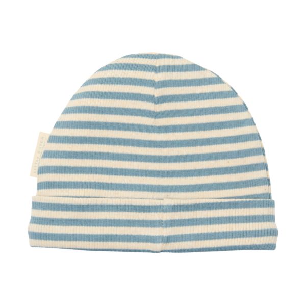 Little Dutch Babymuts - 0-3 Mnd - Size 1 - Stone Blue Stripe