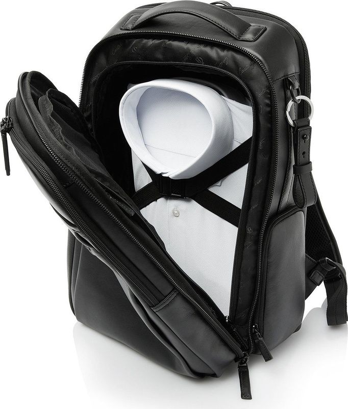 Castelijn & Beerens Nappa X Uniform Travel Rugzak RFID  zwart