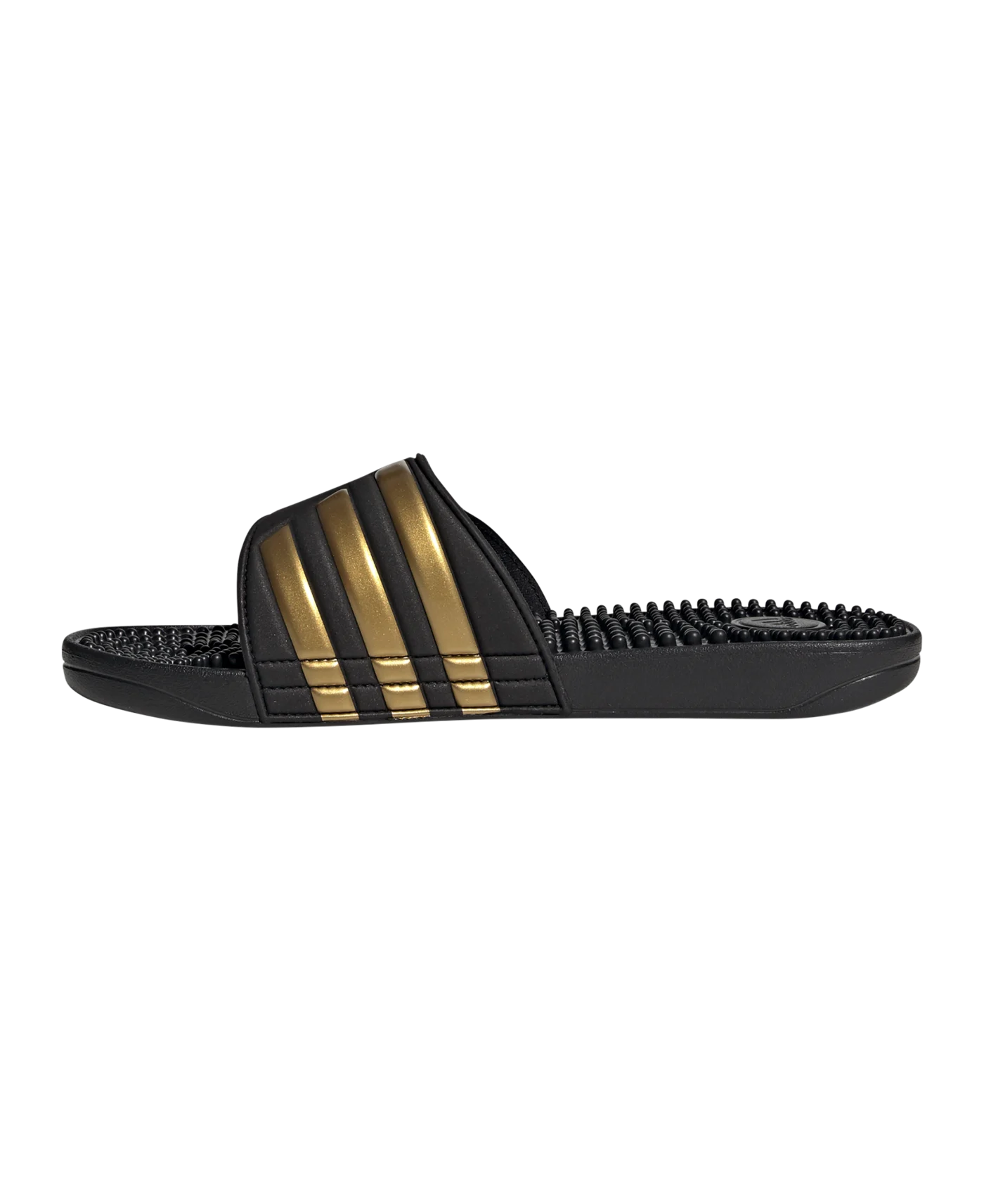 adidas Adissage Badelatsche Schwarz Gold
