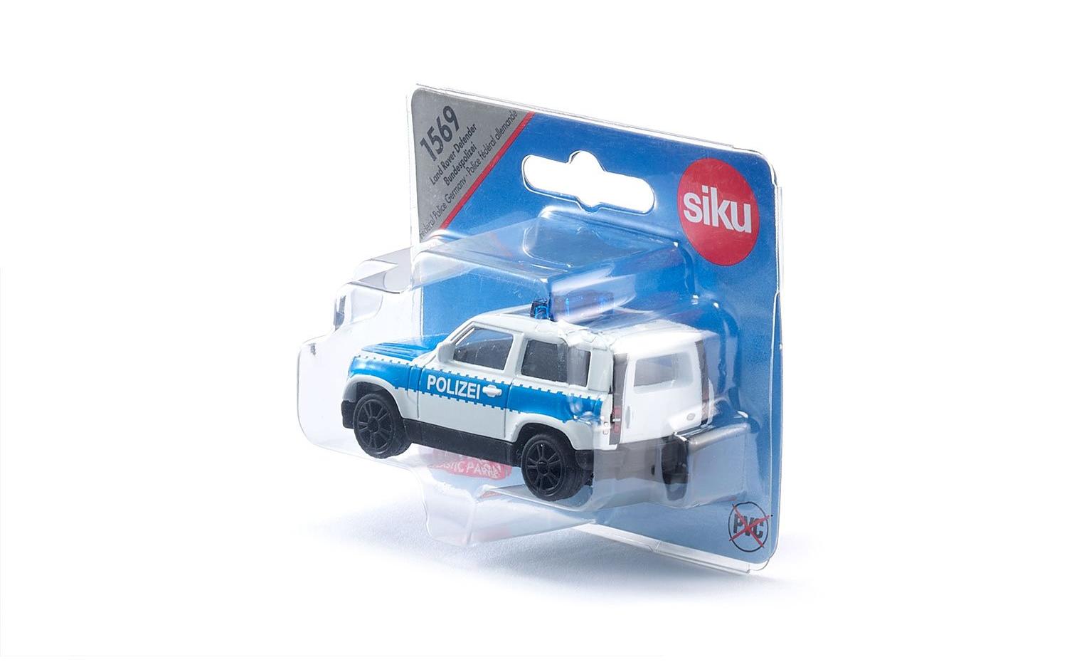Geländewagen Land Rover Defender BundespolizeiLand Rover Defender 90 Modellauto der Deutschen Polizei