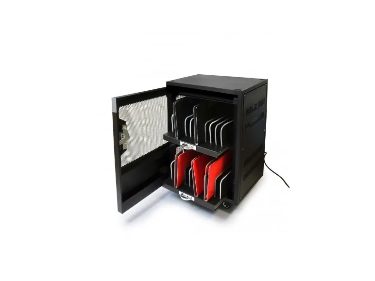PORT Connect - Kabinetenhed (kun opladning) - for 20 enheder - låsbar - sort - output: DC 5 V