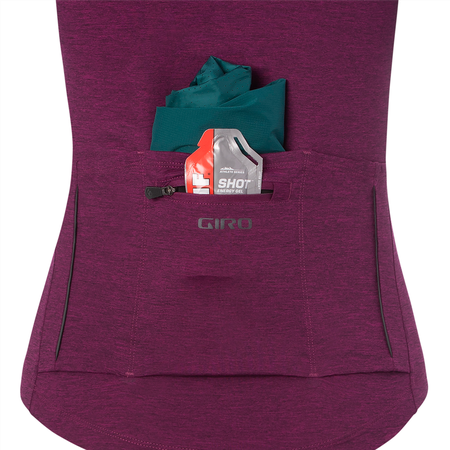 NEW ROAD Damen-Gravel-Kurzarmtrikot  fucshia heather  M