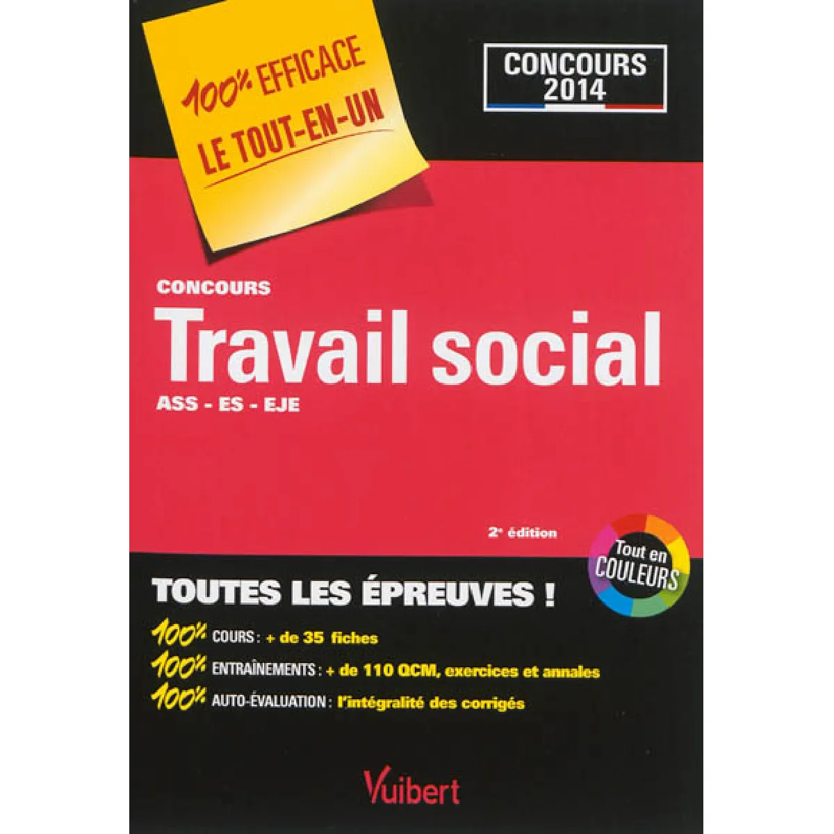 Concours travail social : ASS, ES, EJE : concours 2014 · Occasion