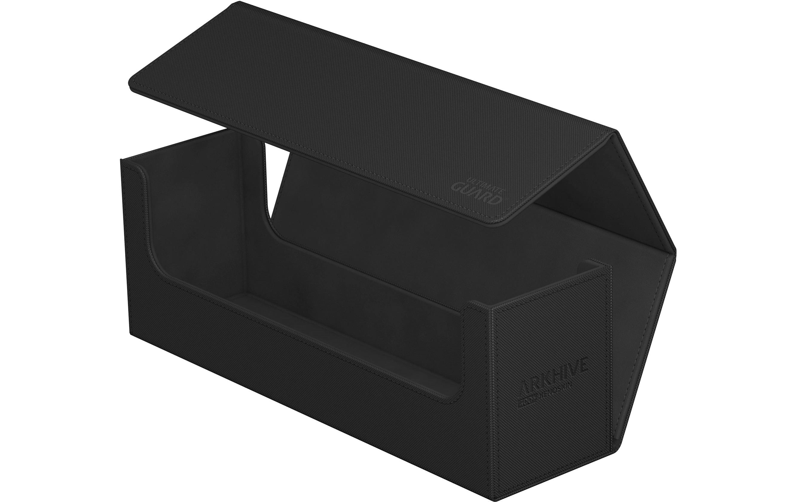 Kartenbox XenoSkin Arkhive Monocolor 400+ SchwarzHochwertige Box für Sammelkarten in Standardgrösse