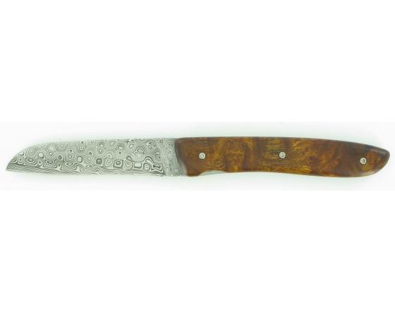 L08 Damas Loupe de Bois de Fer d'Arizona Couteau de Poche par Perceval