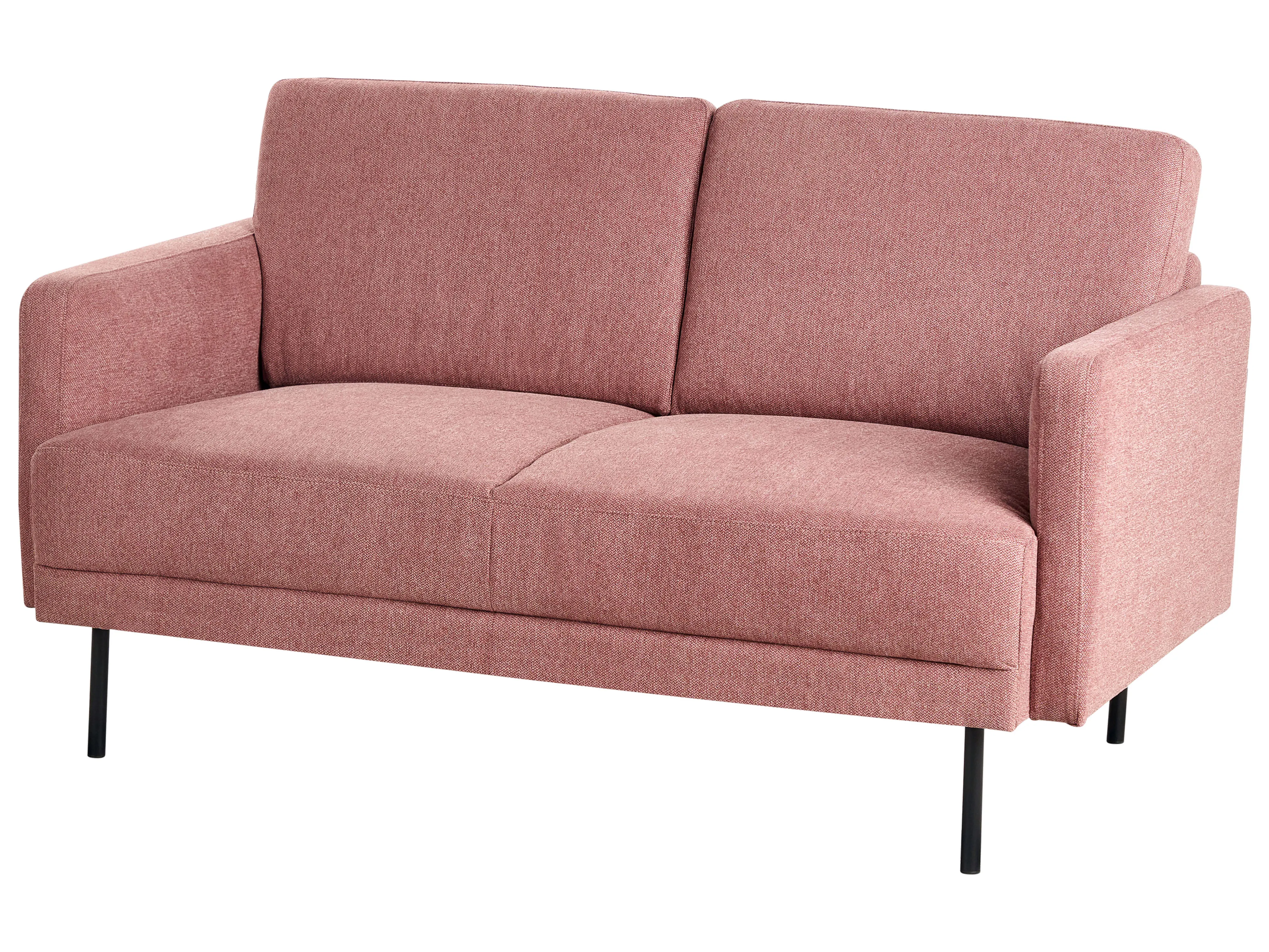 Bankenset 2-zits BREDA Stof Roze