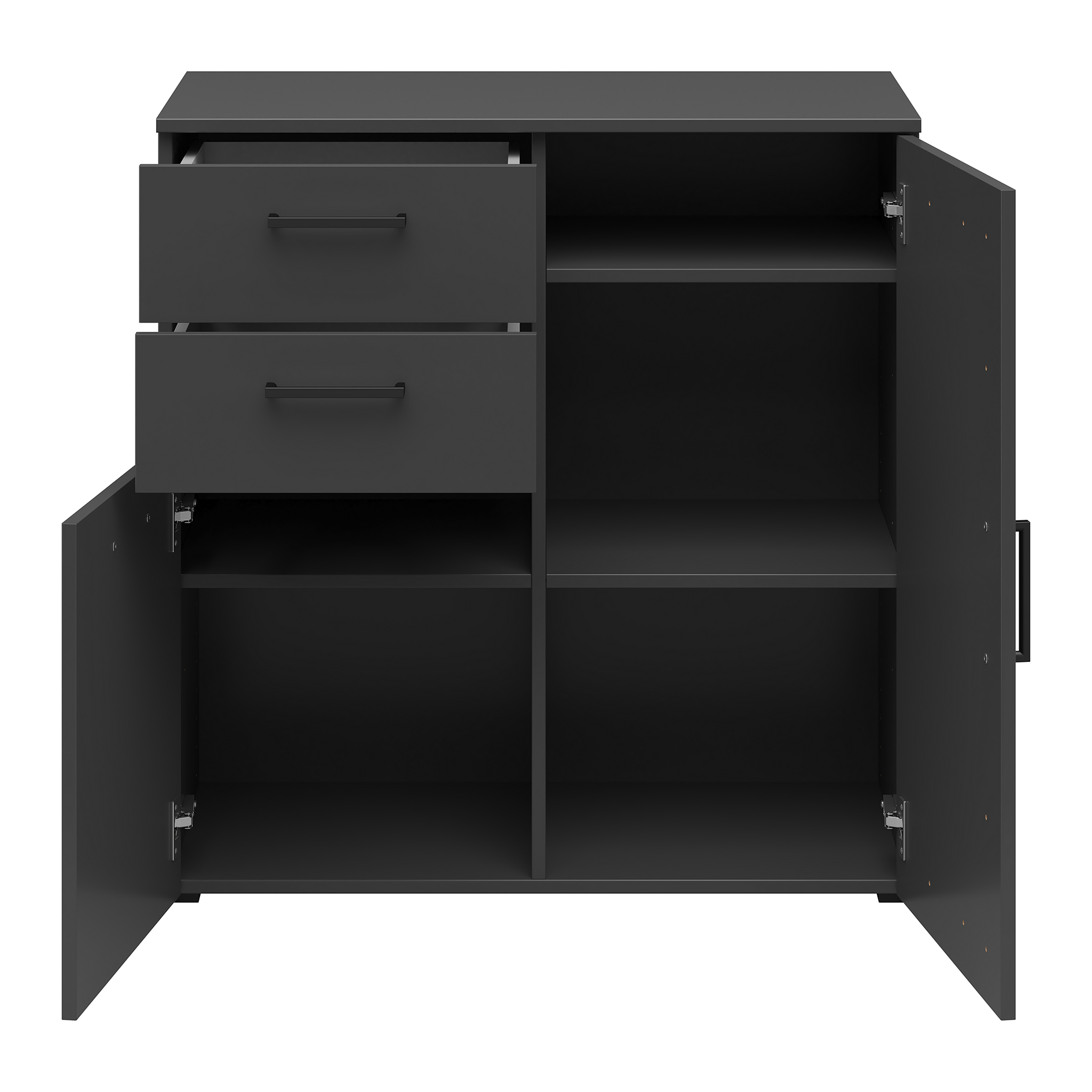 Kommode - anthrazit - 80 cm breit