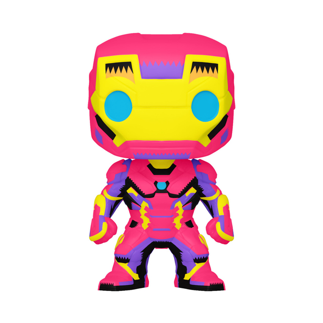 Funko POP! - Marvel Sammelfigur - Black Light Iron Man