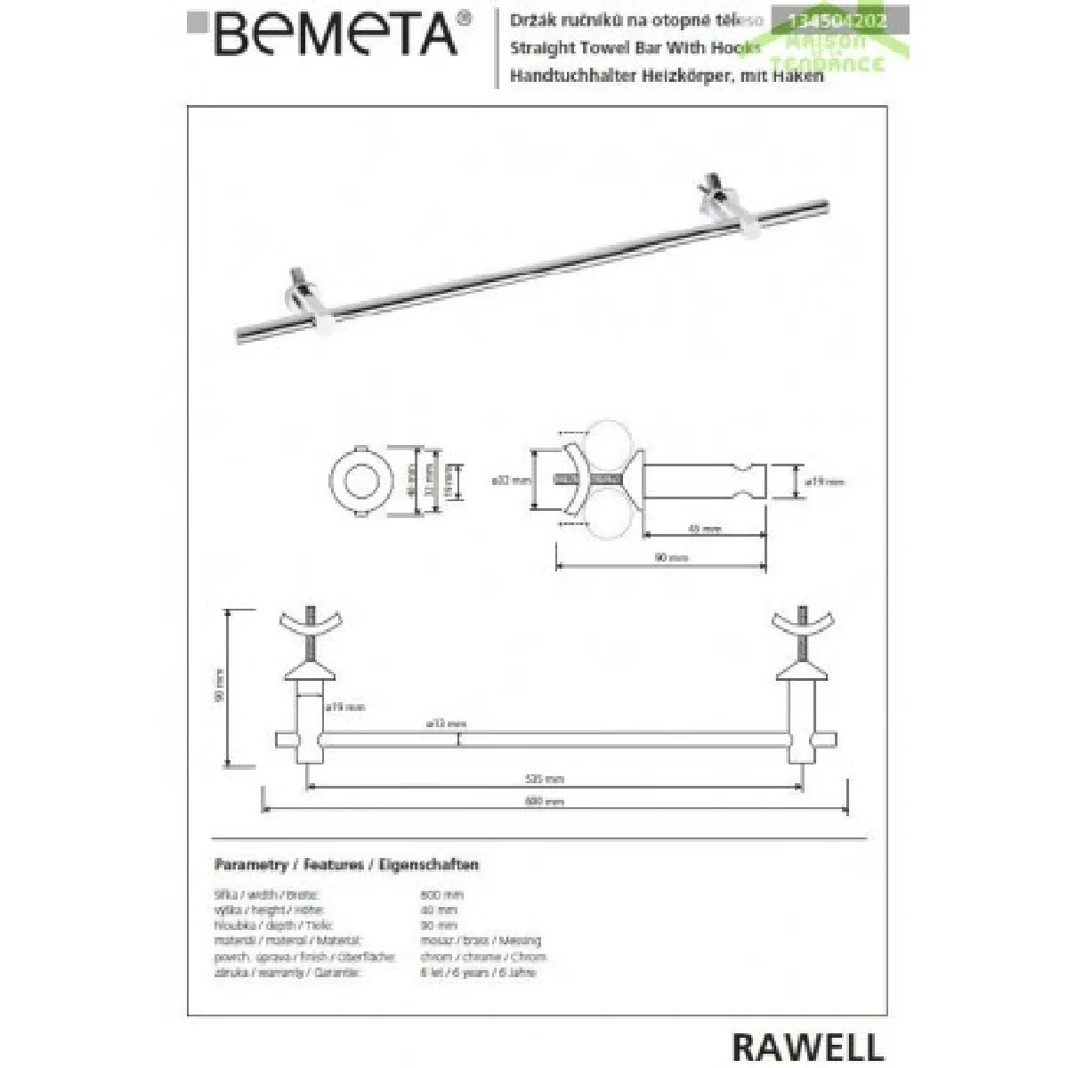 Bemeta - Maison De La Tendance Bemeta Rawell