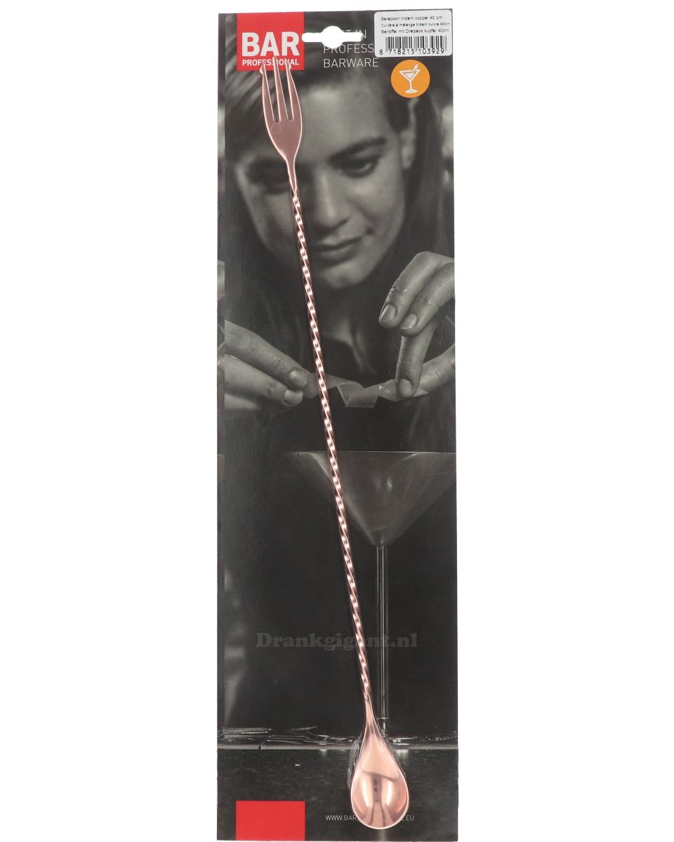 Barspoon Trident Copper 40cm