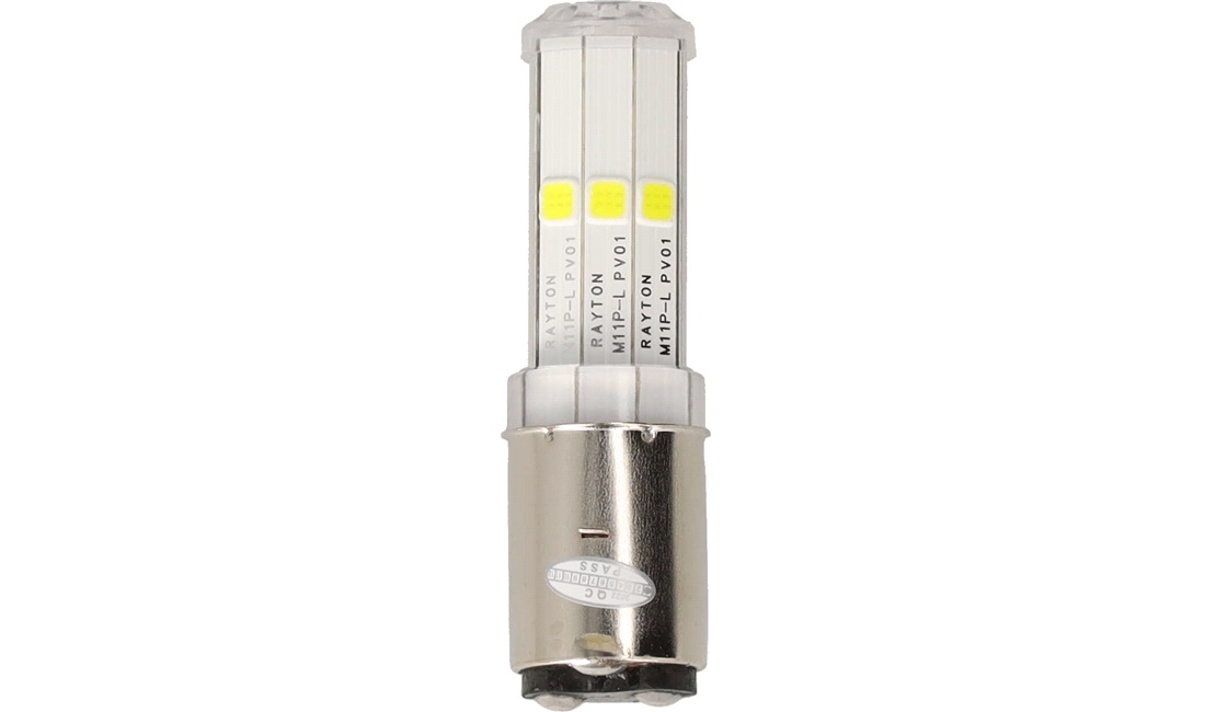 Pære LED BA20D, 12V-35/35W (10W LED)