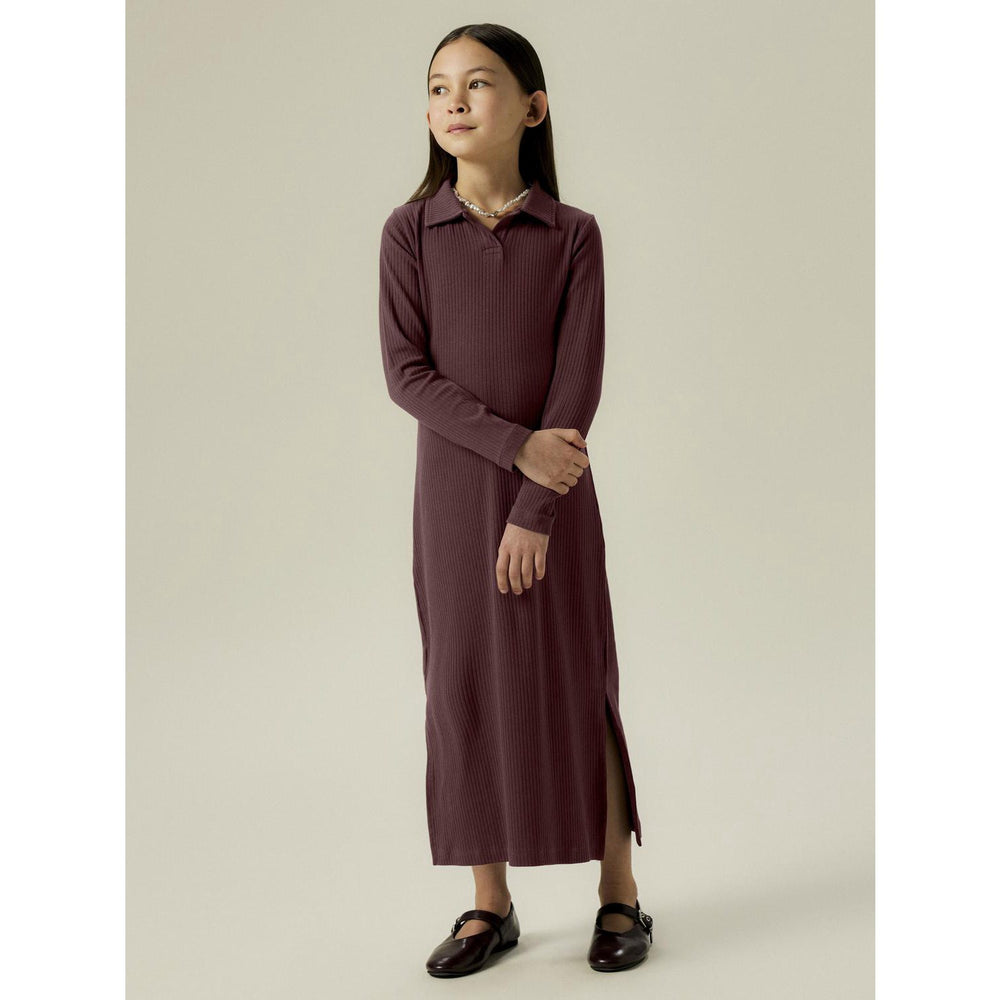 Køb Name It Andorra Nkfkissia Ls Slim Maxi Kjole