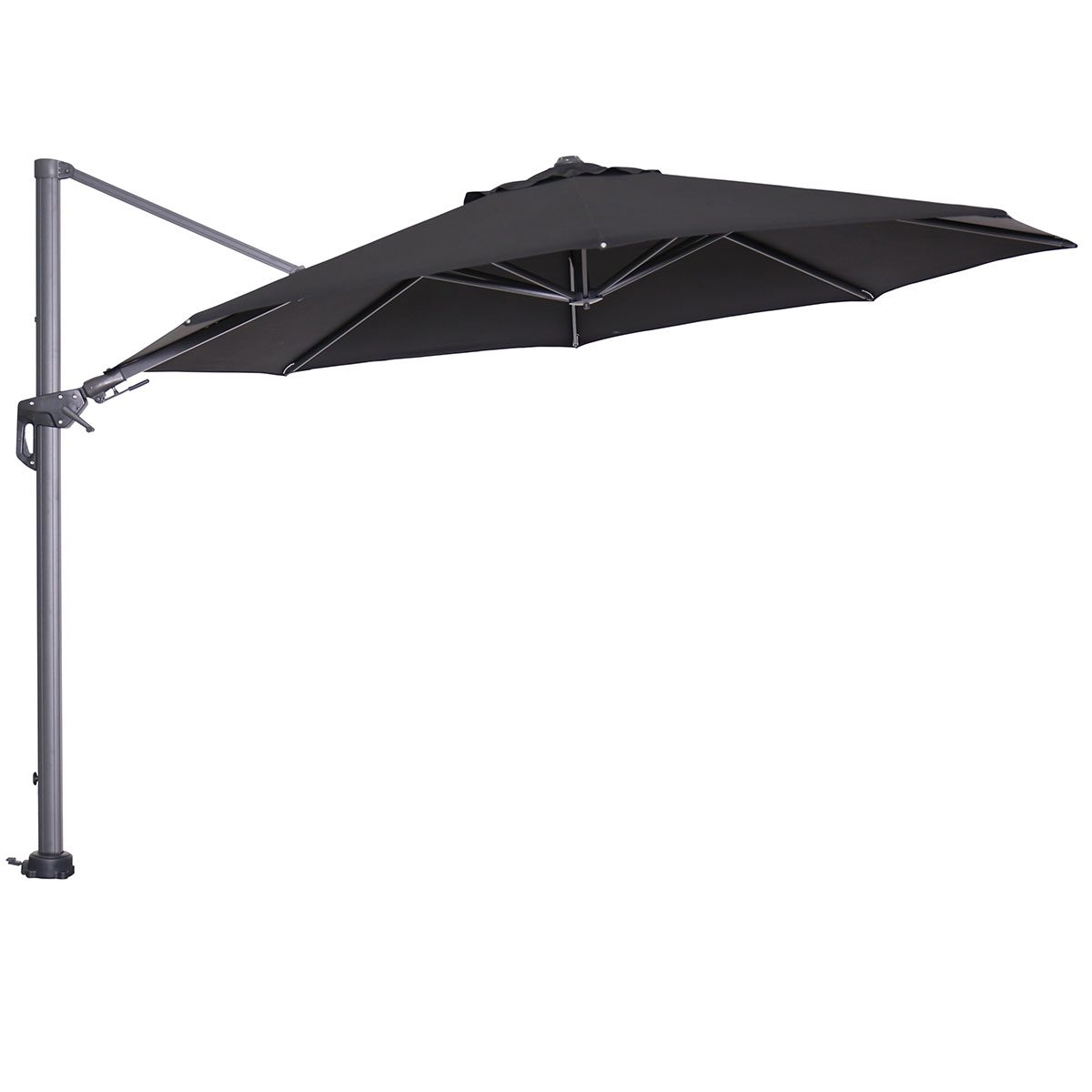 Garden Impressions Hawaii Ø350 cm parasol - Black