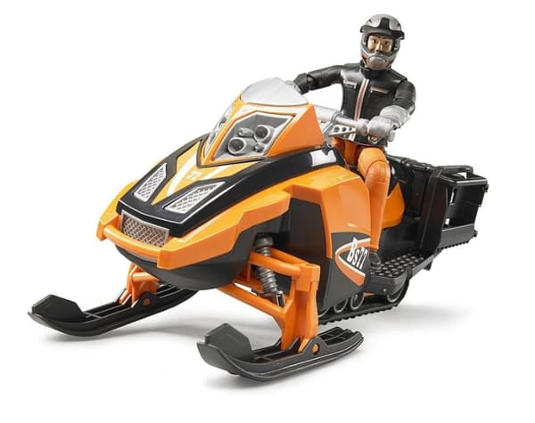 Bruder Snømobil med fører og tilbehør (63101)