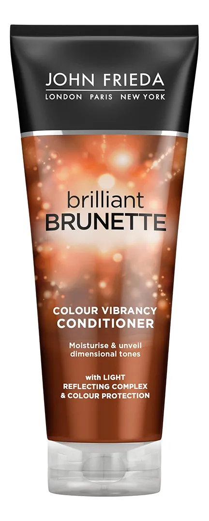 John Frieda Brilliant Brunette Colour Protecting Conditioner - 250 ml.