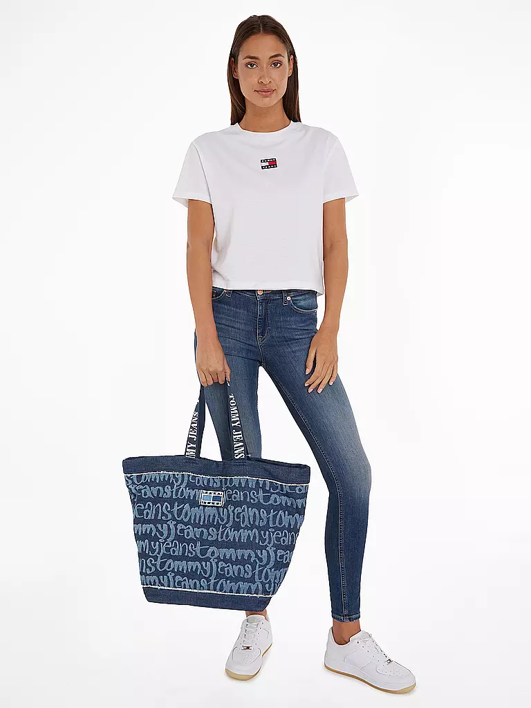 TOMMY JEANS Tasche - Shopper blau