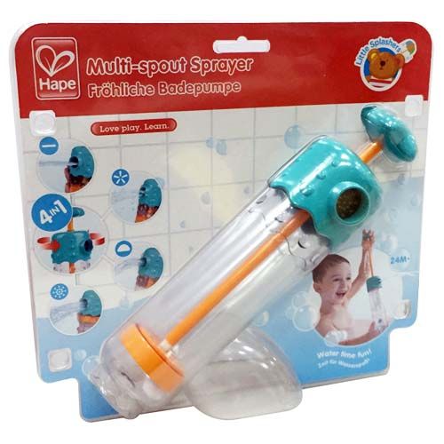 Hape badspeelgoed 4 in 1 waterspuit