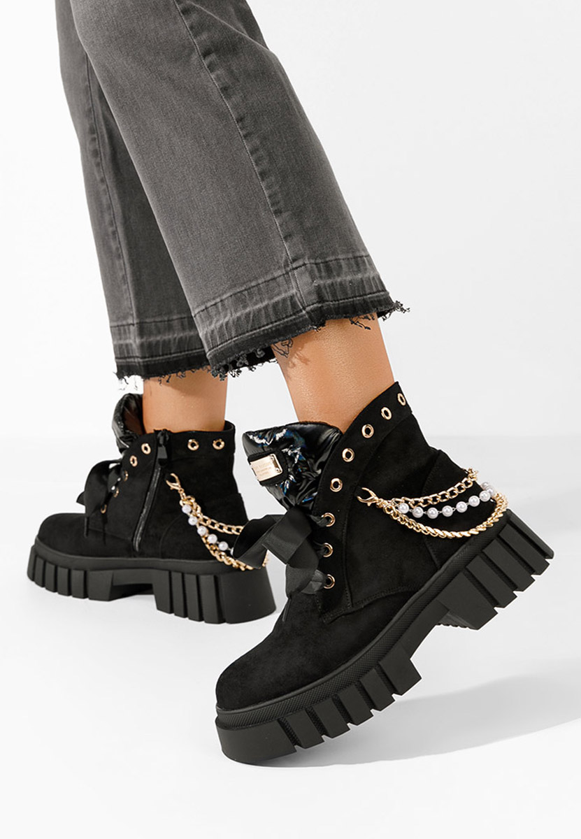 Bottines femme noires Marigold V2