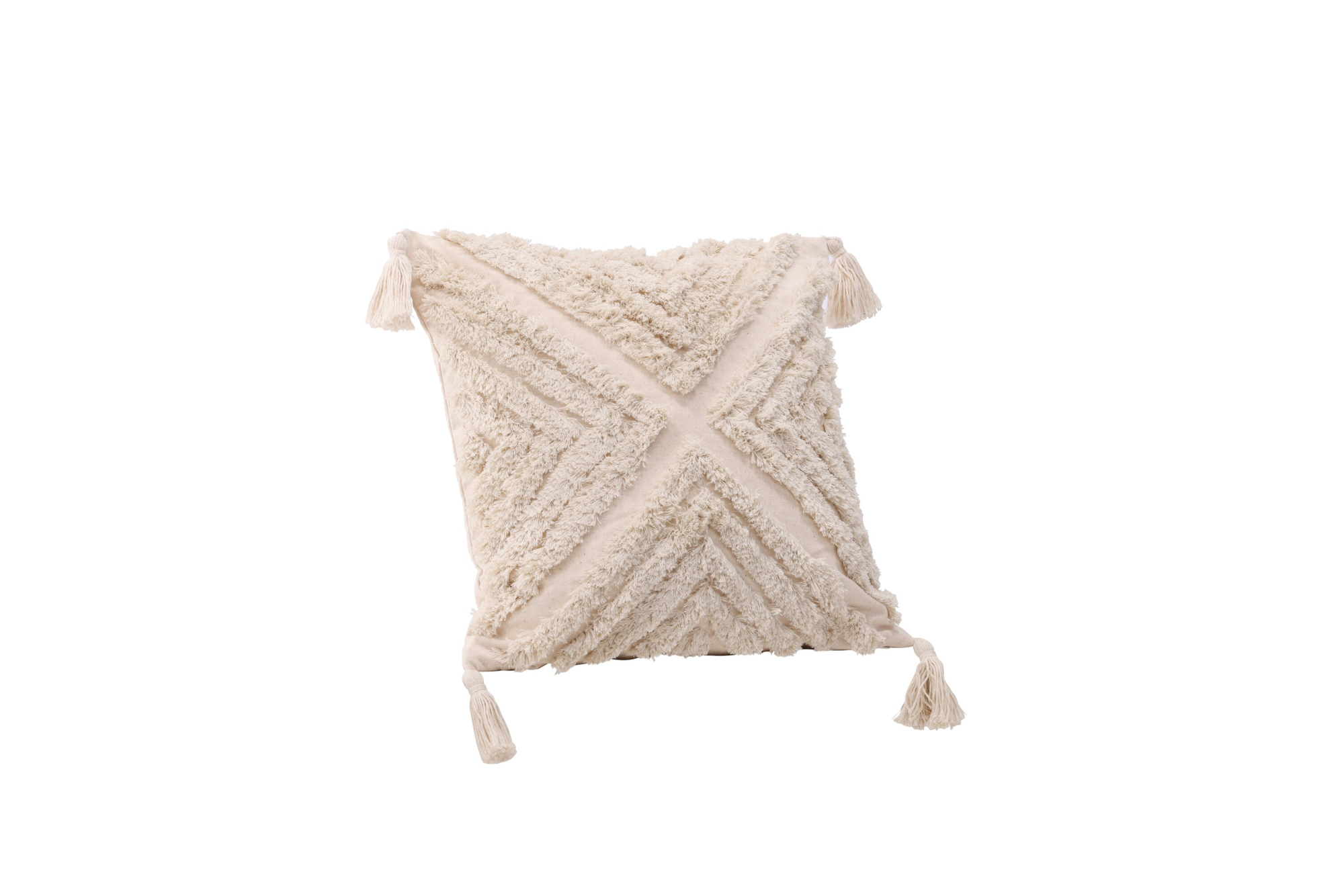 Mika Kussenhoes 45x45cm - Creme