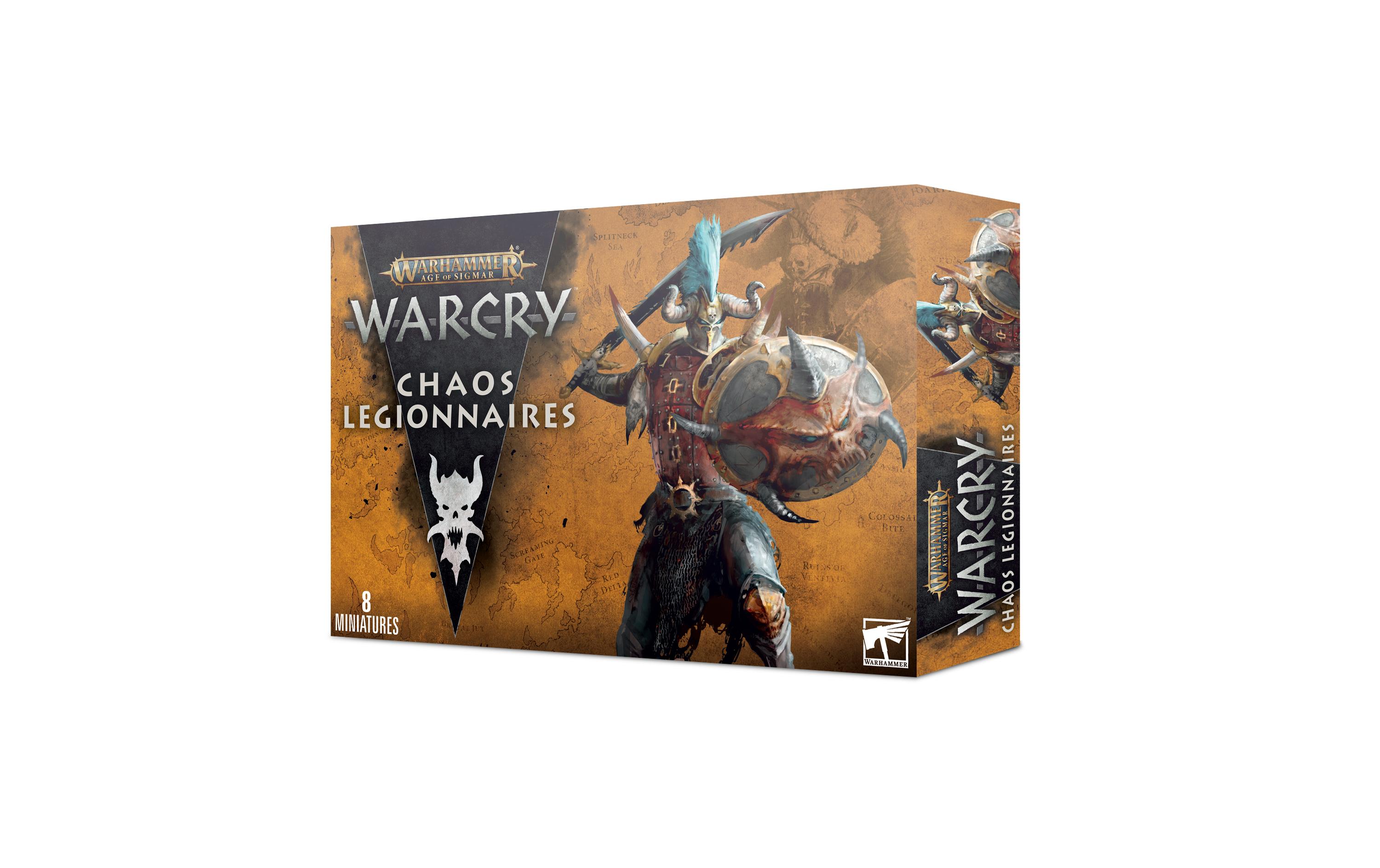 Figurenset Warhammer Age of Sigmar Warcry ChaoslegionäreWarhammer Age of Sigmar Warcry Miniaturen