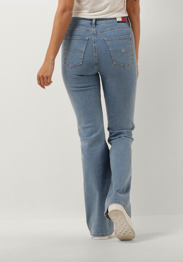 TOMMY JEANS blauwe tommy jeans flared jeans sylvia hgh flr cg4239