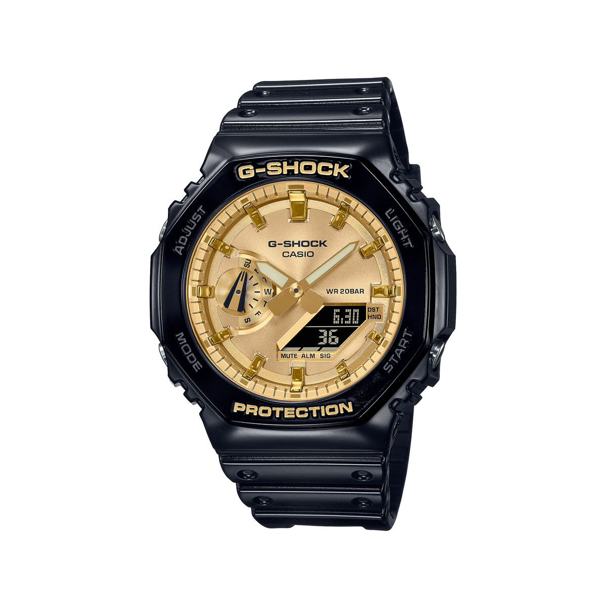Montre CASIO G-SHOCK homme bracelet résine noir