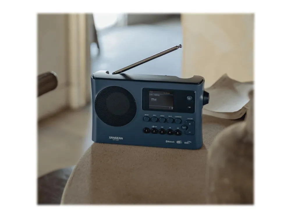 Sangean Fusion WFR-28BT - Privat radio - 3 Watt - mørkeblå