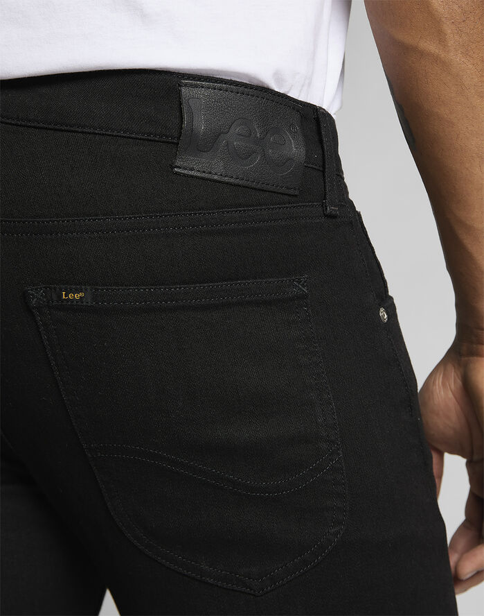 Lee Luke slim tapered Sort