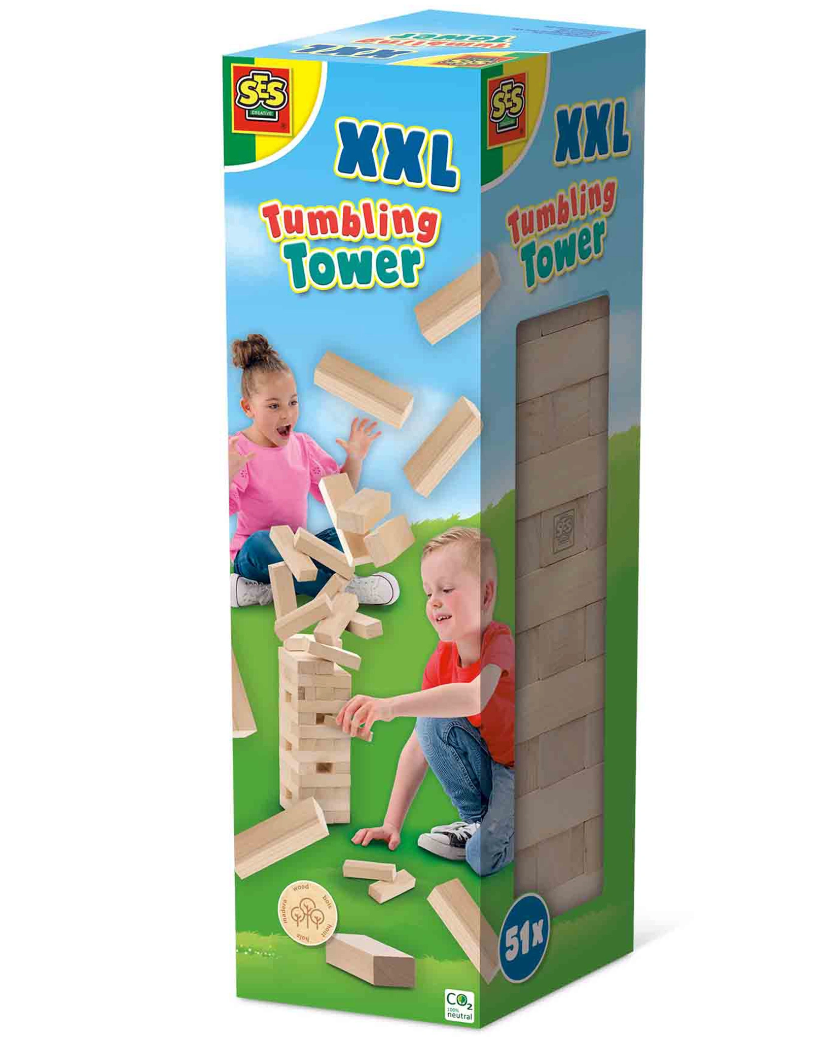 Geschicklichkeitsspiel WACKELTURM XXL