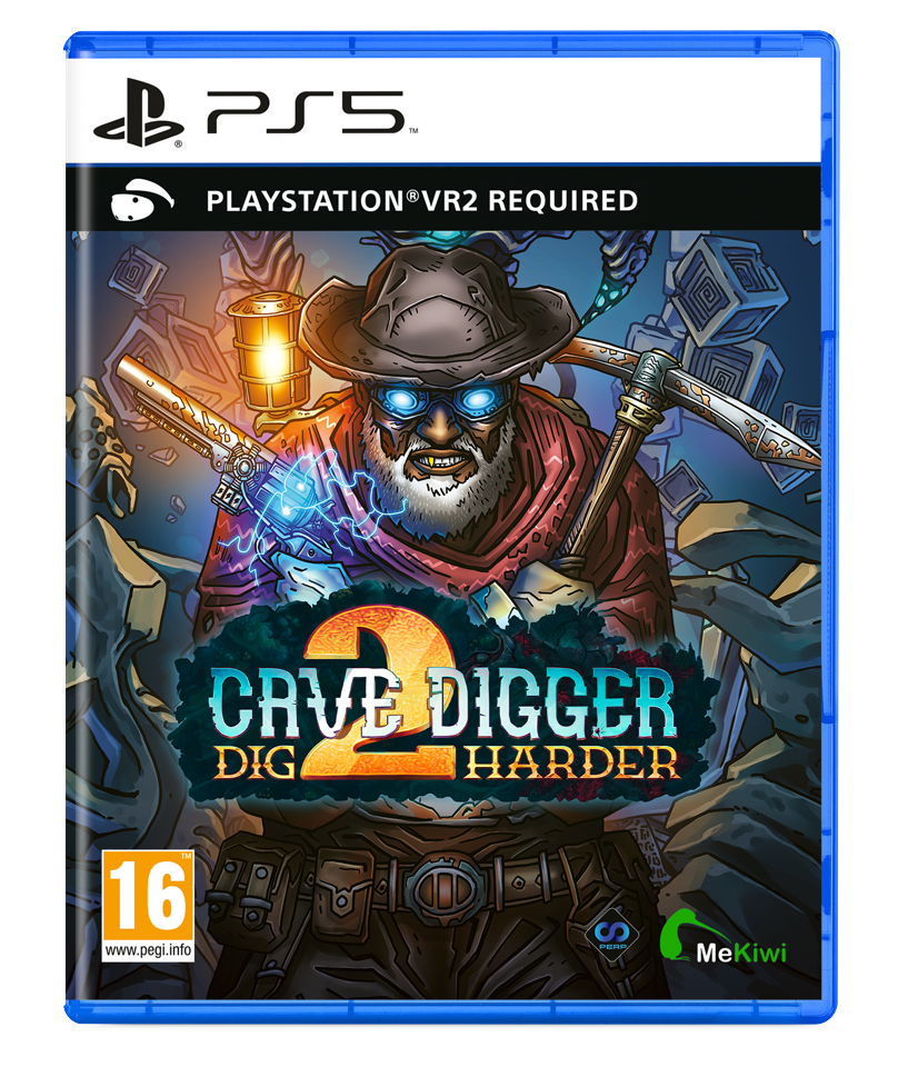 Cave Digger 2: Dig Harder (VR)- PlayStation 5