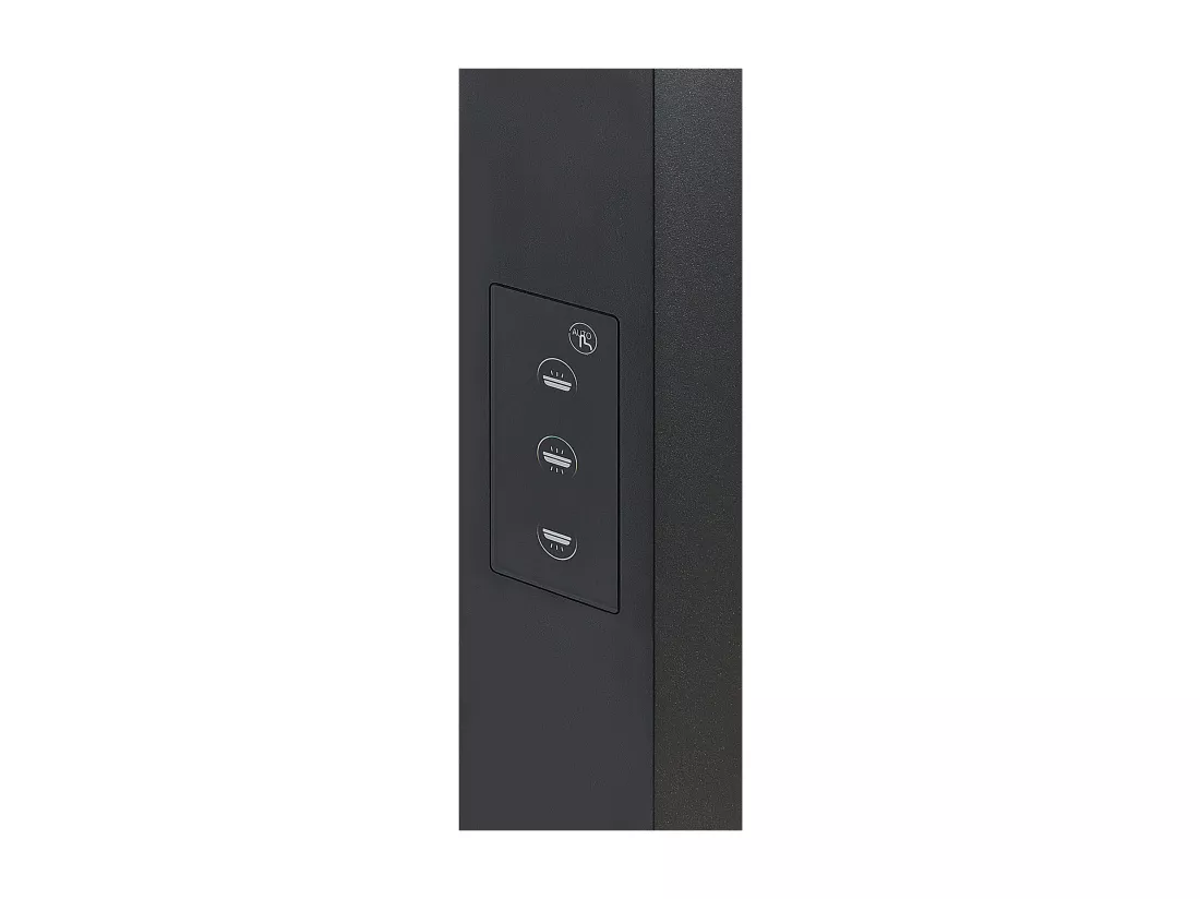 Lampe de bureau LED à pince OCTANT Avec détecteur de mouvement Métal Noir