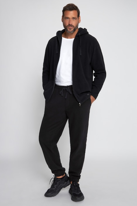 Jogginganzug, Fleece, 2-teilig, Homewear, Kapuze, Kängurutasche