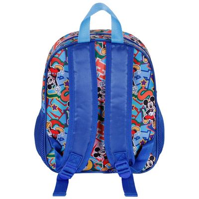 Mickey Mouse Blissy - Sac à dos maternelle 3D - 1 compartiment - Karactermania