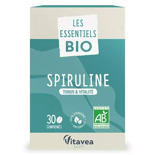 Nutrisanté Vitavea Les Nutri'Sentiels Espirulina Orgânica 30 comprimidos