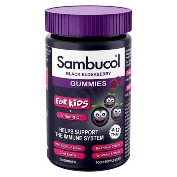 Suplemento Alimentar - Gomas De Sabugueiro Com Vitamina C