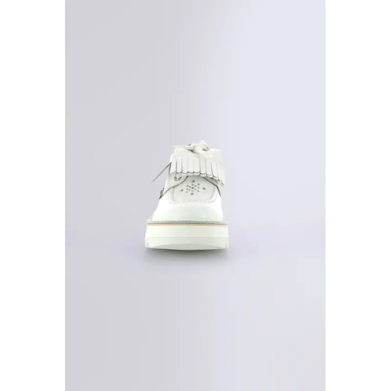 KICKOUCLASS BLANC DERBIES Cuir Femme