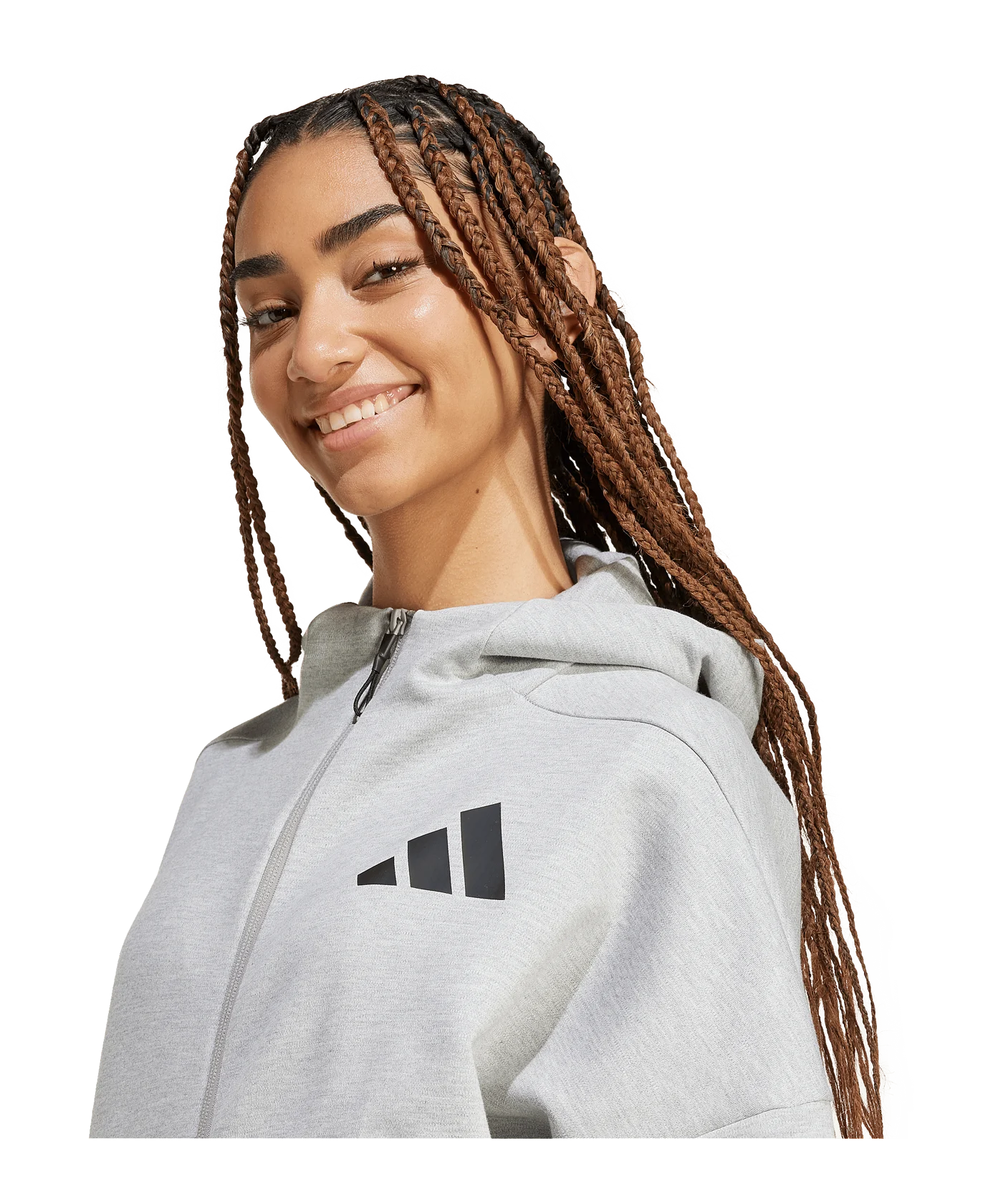 adidas Z.N.E. Jacke Damen Grau