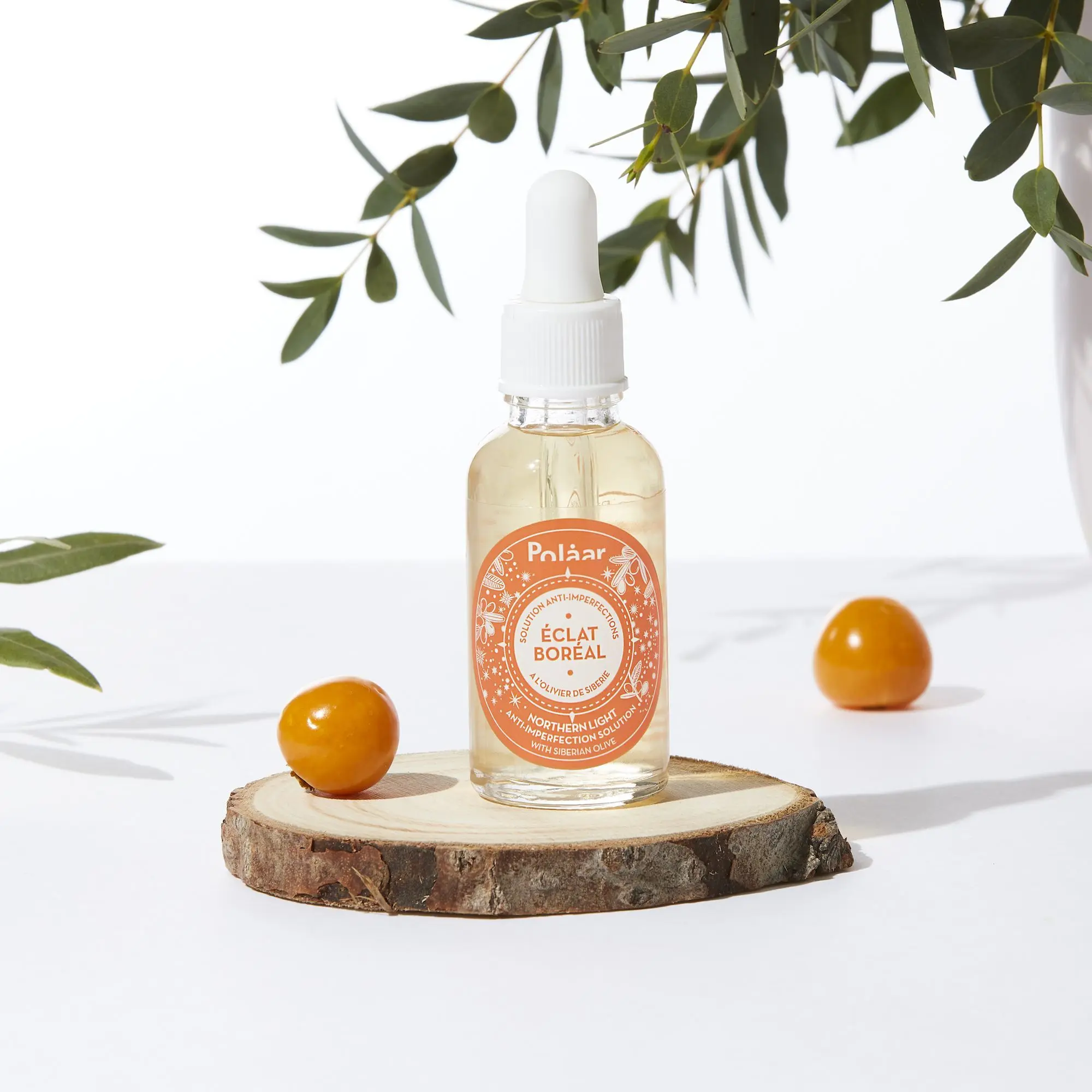 Polaar - Eclat Boréal Solution Anti-Imperfections à l'Olivier de Sibérie- Detox et peau parfaite