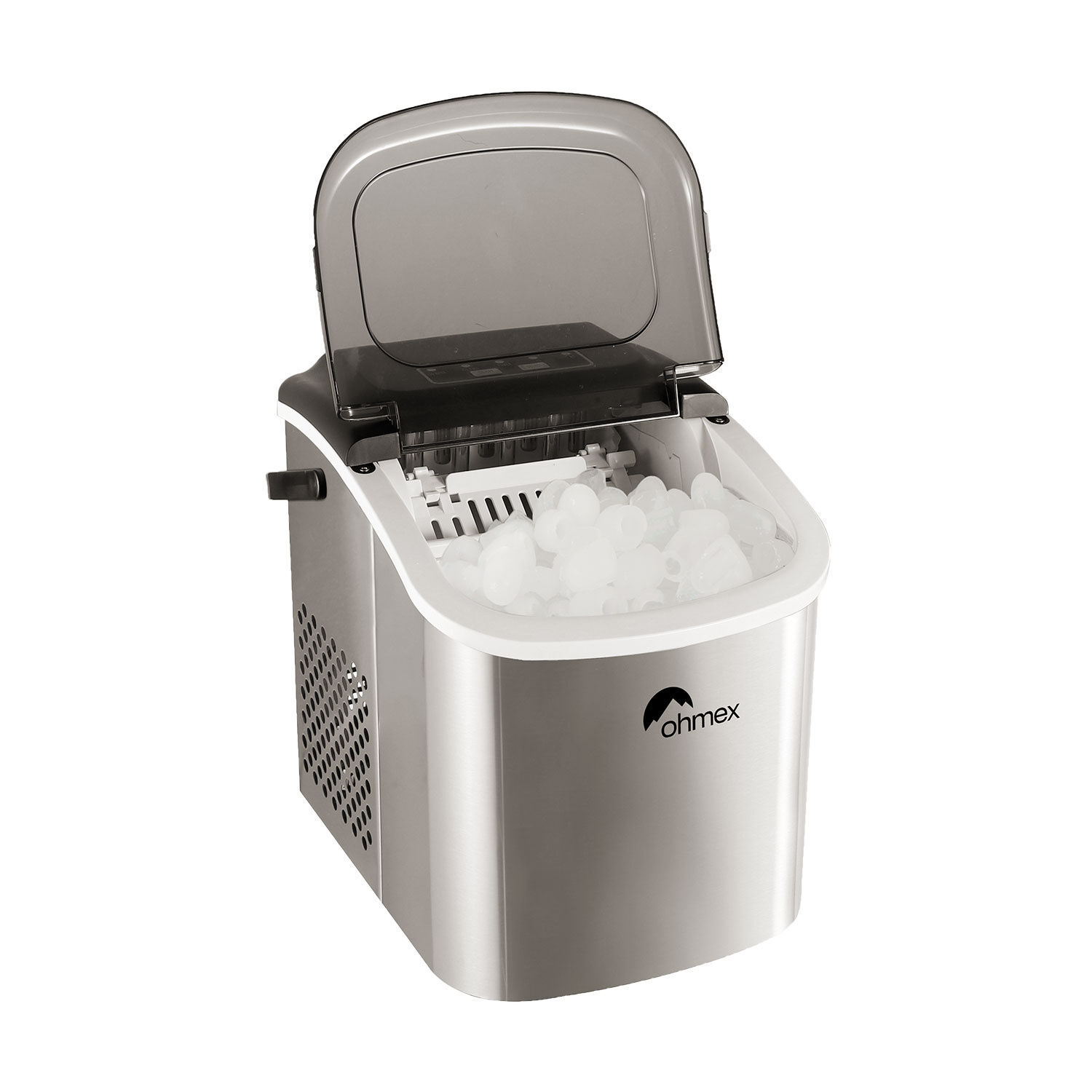 Ohmex Eiswürfelmaschine mit 1.2 Liter Wassertank