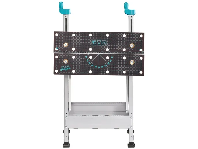 wolfcraft GmbH MASTER 200, Savbuk arbejdsbord, MDF, Aluminium, Sort, 180 kg, 14,5 cm, 36,5 cm