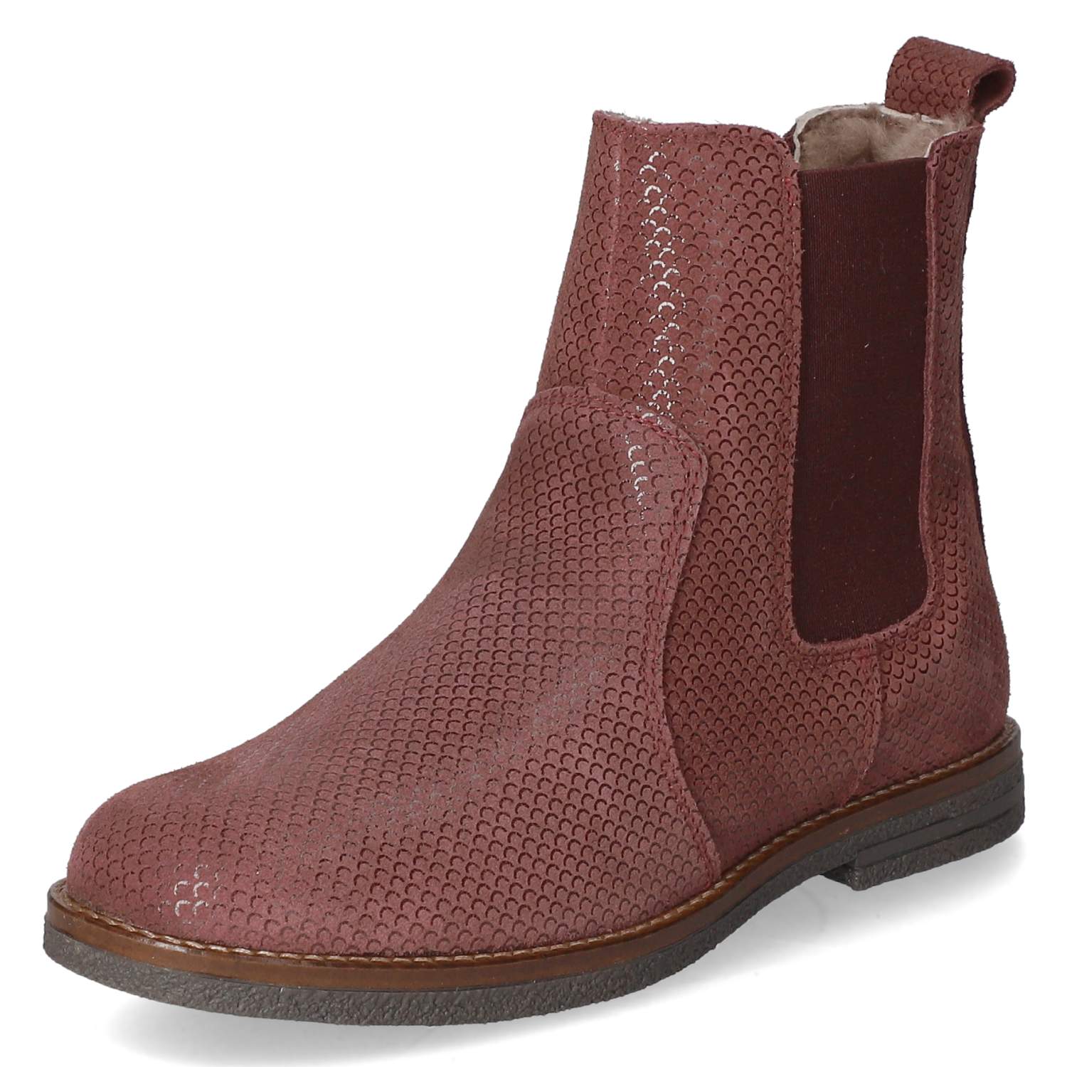 bisgaard Stiefeletten MADIA LAMB - blackberry
