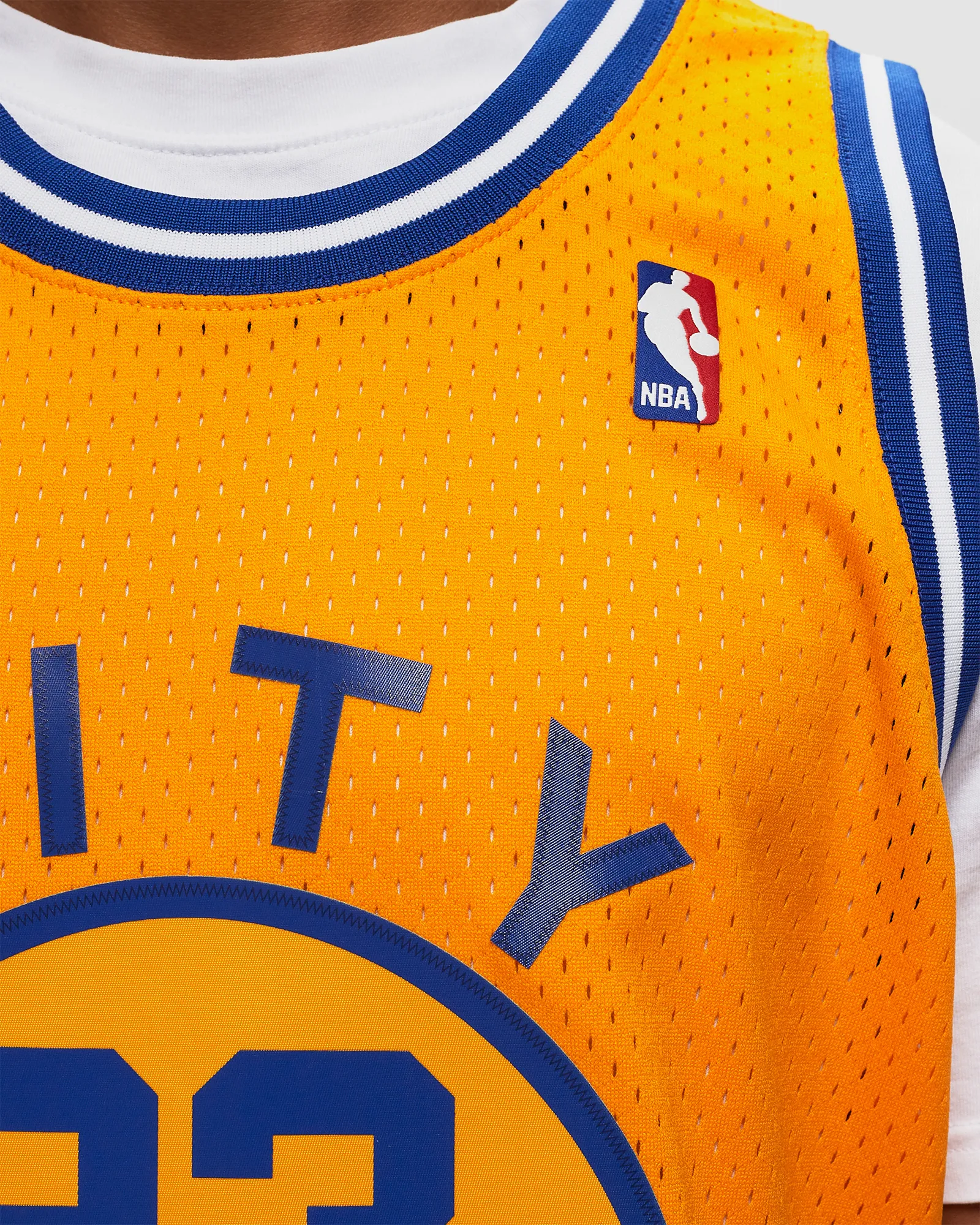 Mitchell & Ness NBA SWINGMAN JERSEY GOLDEN STATE WARRIORS HWC 2003-04 JASON RICHARDSON #23