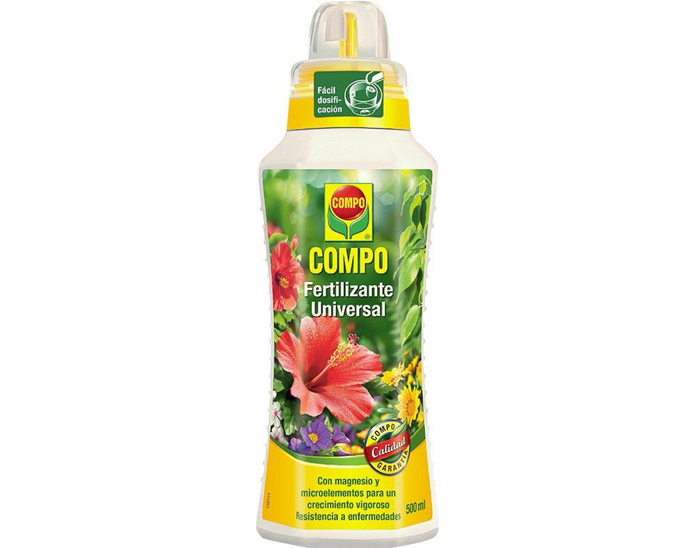 FERTILIZANTE LÍQUIDO COMPO UNIVERSAL 500ML