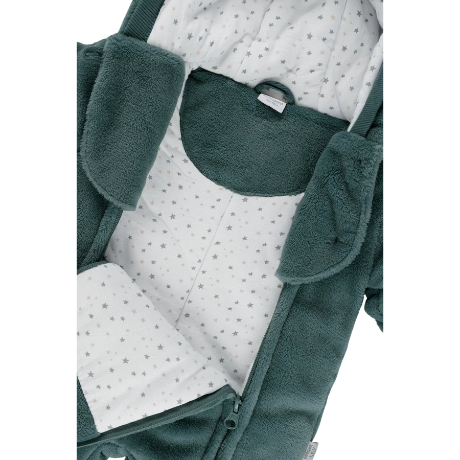 kindsgard Plüsch Overall bomo petrol