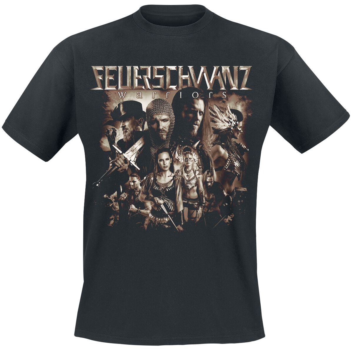 Warriors | Feuerschwanz T-Shirt Manches courtes