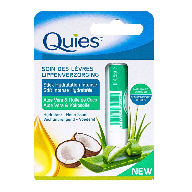Soin lèvres stick hydratation aloe vera & huile coco 4,5g