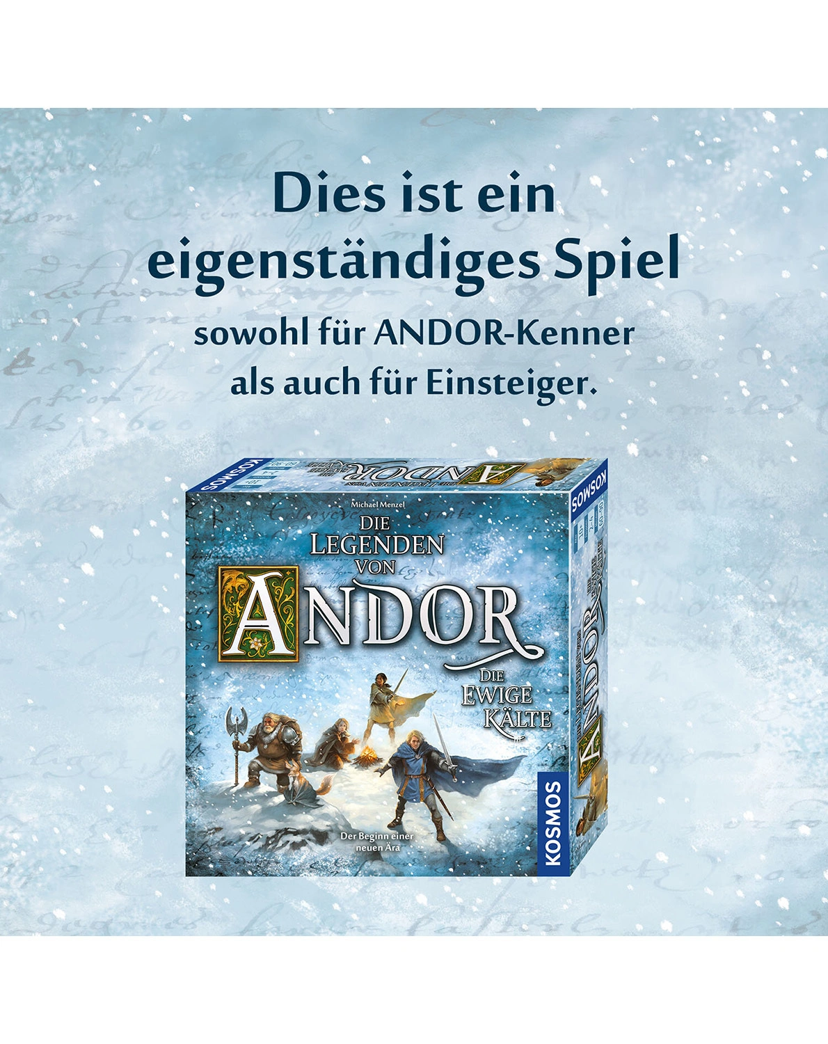 Gesellschaftsspiel ANDOR - DIE EWIGE KÄLTE in bunt