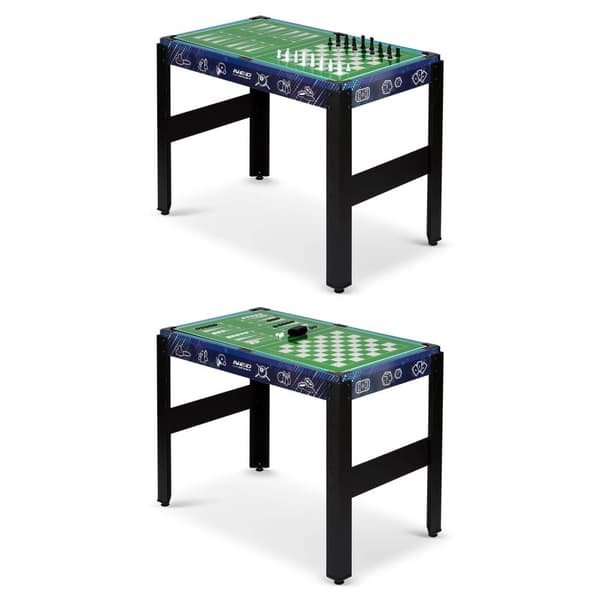 Multispillebord 12in1 106x59x90 cm NS-801 sort